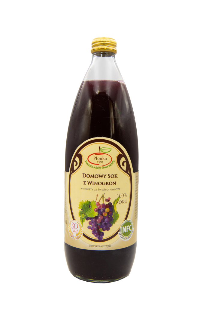 Domowy Sok Winogronowy 850 ml