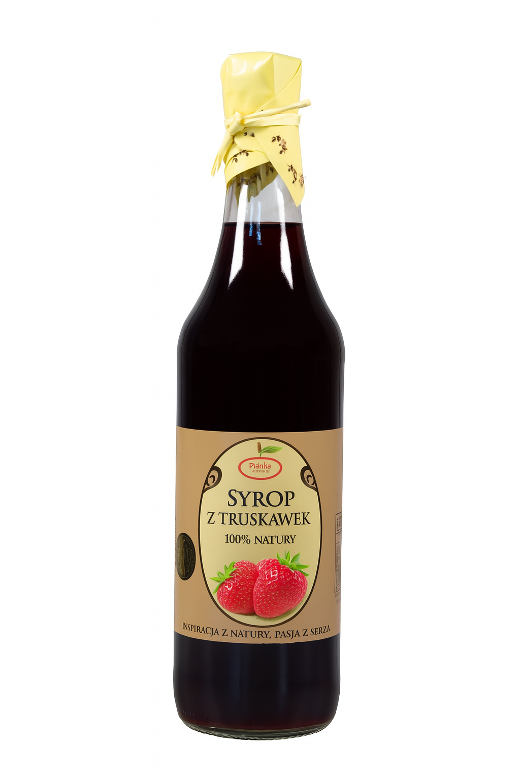 Domowy Syrop z Truskawek poj. 490 ml